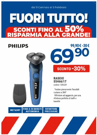 RASOIO PHILIPS S5466/17